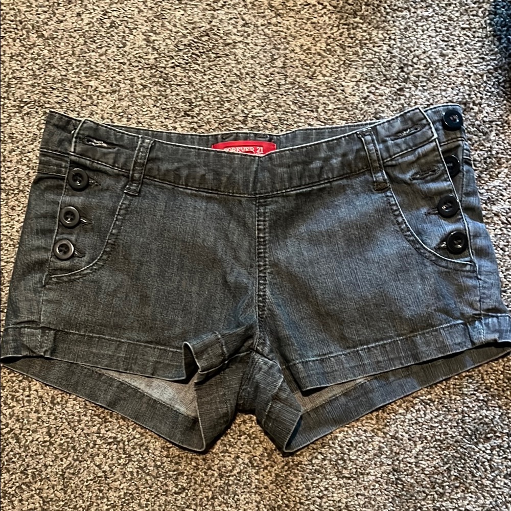 Aeropostale Women's Gray Shorts